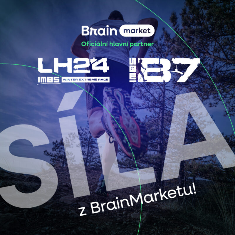 BrainMarket se stává novým hlavním partnerem závodu!